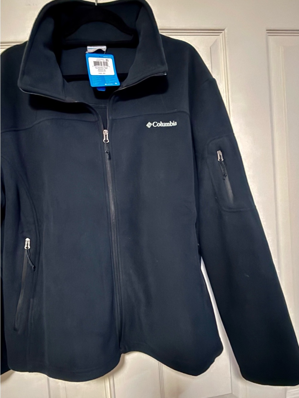 Columbia Women's Black Full-Zip Fleece Jacket